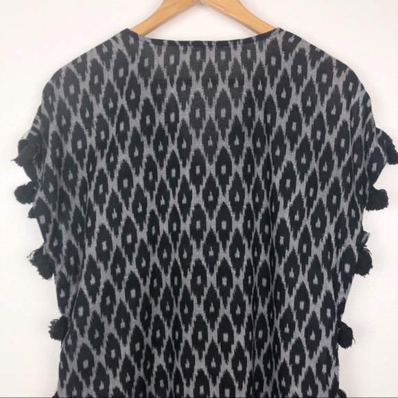 Anthro Floreat Sequin Tassel Top - Picture 3 of 6